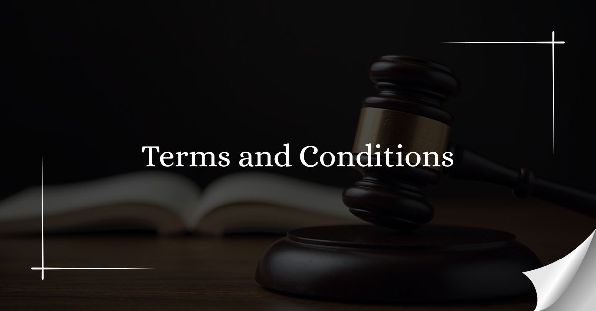 Terms and Conditions